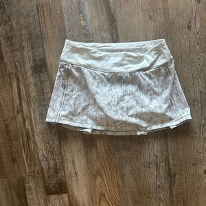 Lululemon Athletica Cream Mini Skirt